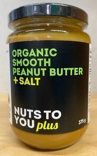 Peanut Butter + Salt Smooth - Organic 